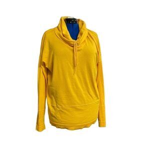 89th & MADISON Women’s Cowl‎ Neck Pullover Sweater Gold Size XL